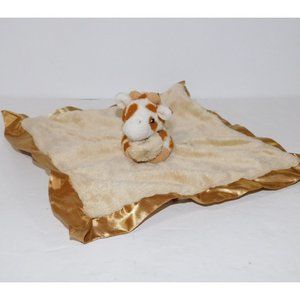 CLOUD B Peekaboo Lovie Tan Brown plush Giraffe Security Blanket Lovey nunu